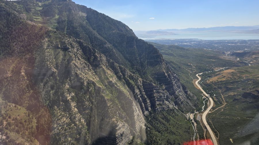 טיסה ב DA20 בסולט לייק סיטי